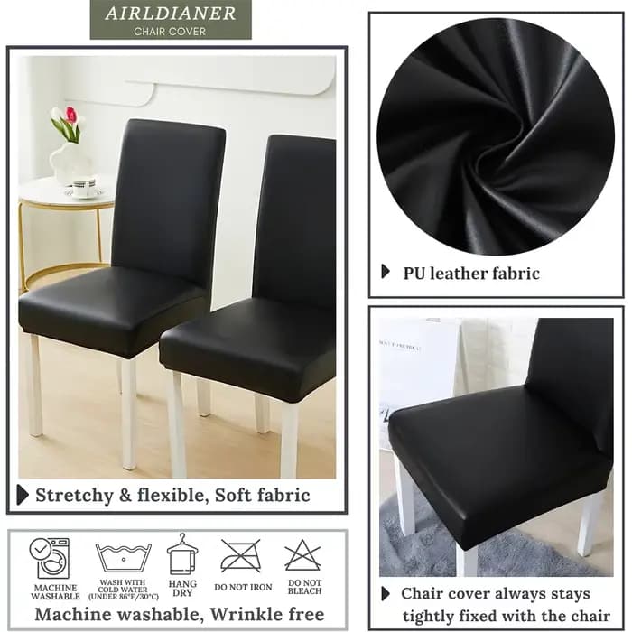 ARMFAVER PU housses de chaise imperméables