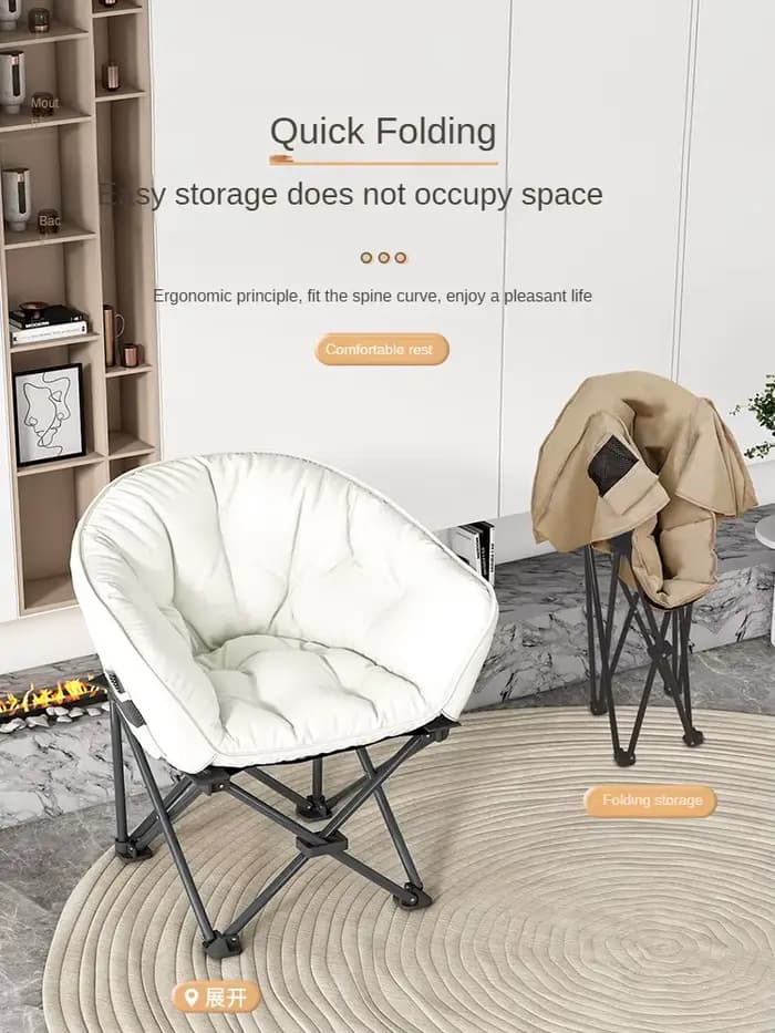 Chaise de jeu pliante pour chambre à coucher