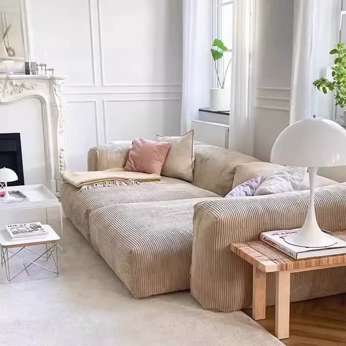 Elasticas Relax luxe canapé coussin 3 places sectionnel Salon