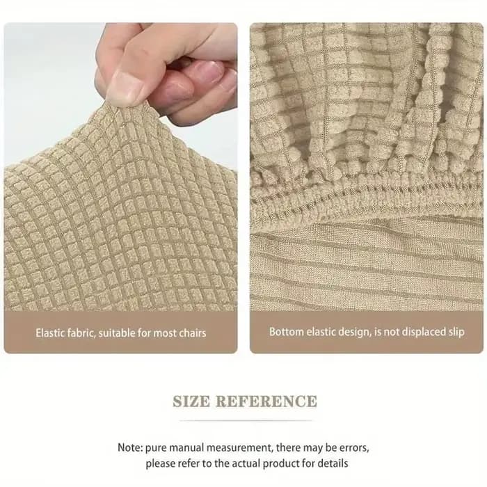 Housses de chaise courbées en jacquard ajouré