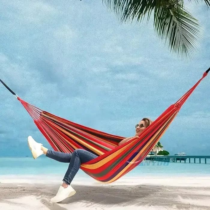 Hamac en toile de qualité supérieure pour le camping