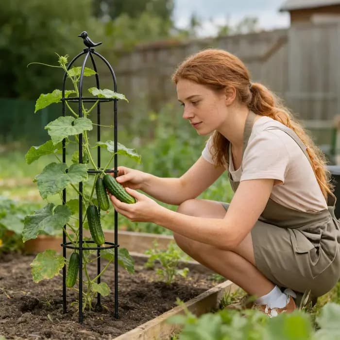 Treillis décoratif pour plantes en pot