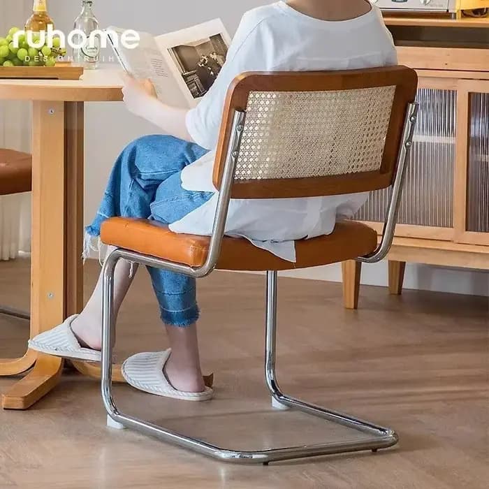 Chaise en Imitation rotin de Style rétro