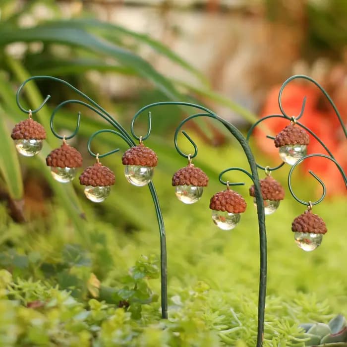 9 branche de jardin pomme de pin