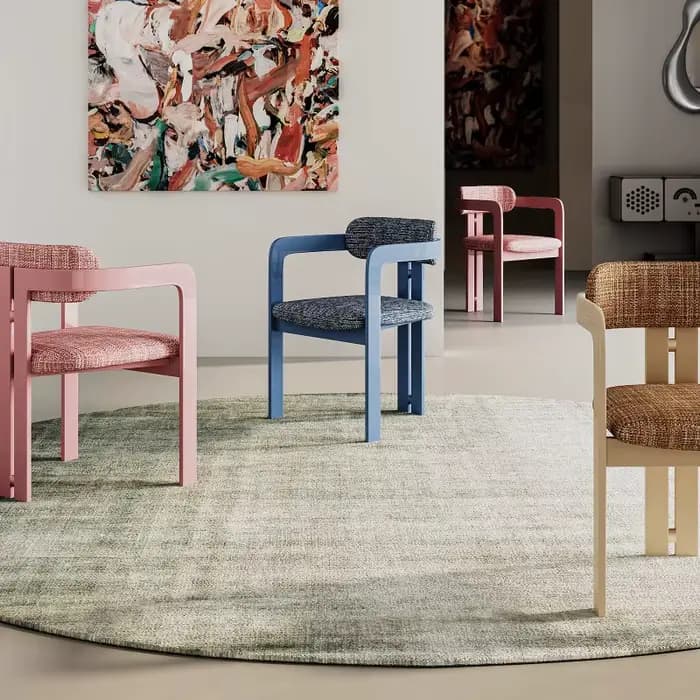 Chaise de salle à manger médiévale française