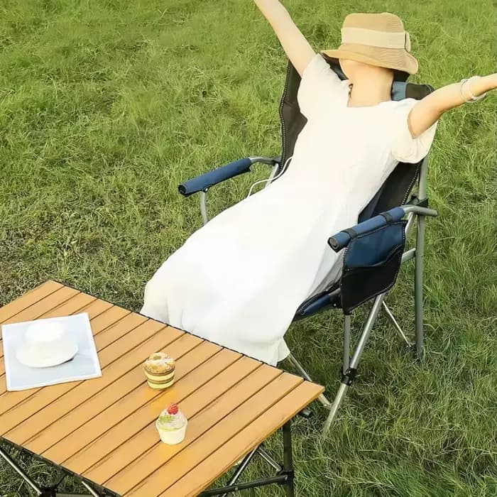 Chaise pliante d'extérieur
