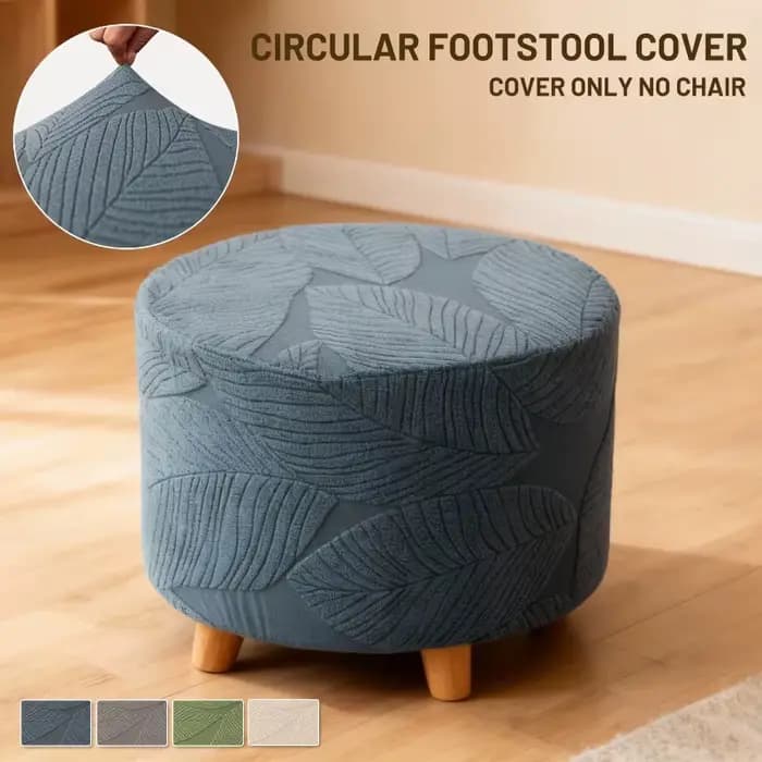 Housses rondes pour pouf
