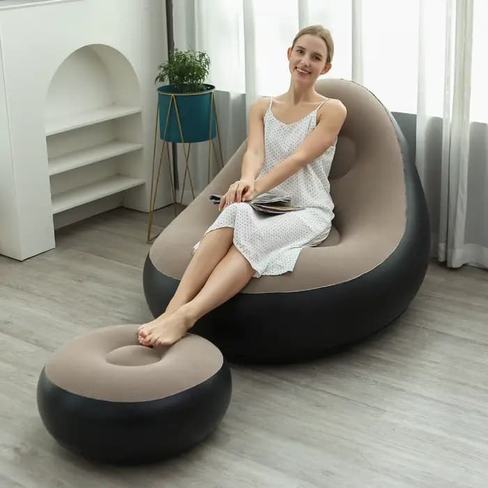 Chaise longue gonflable pour adultes