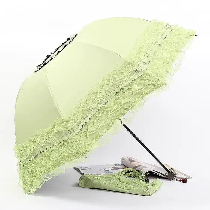 Parasol vintage Lolita en dentelle