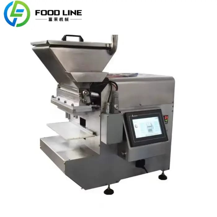 Usine multifonctionnelle de machine à verser le chocolat d'acier inoxydable de petit lot de Chine