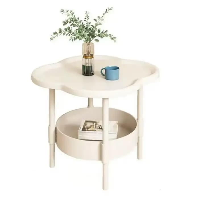 1 pièce Table d'appoint de canapé à quatre feuilles de trèfle