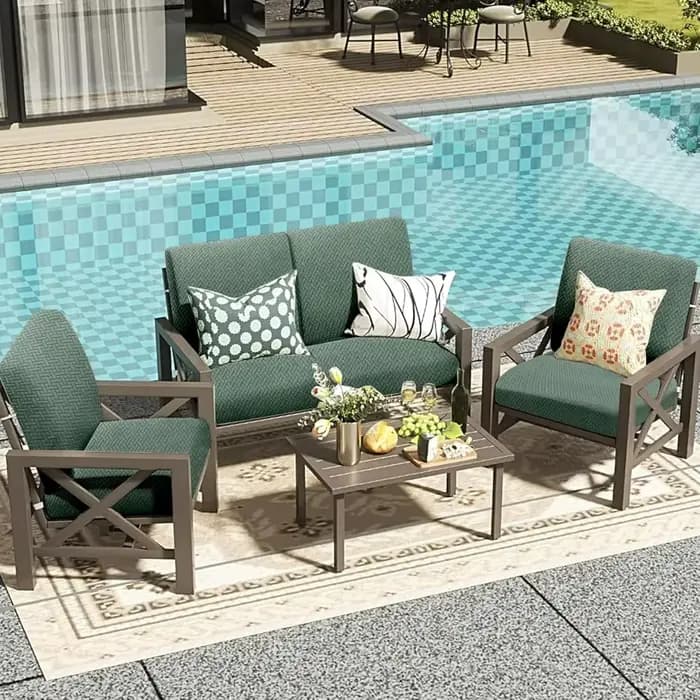 Housses de coussin de canapé d'extérieur