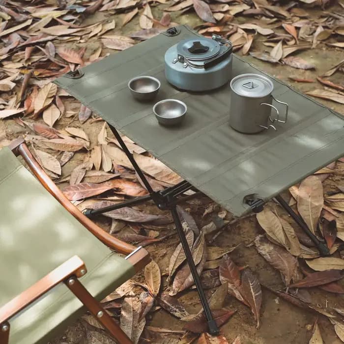 Table de Camping pliante Portable en alliage d'aluminium