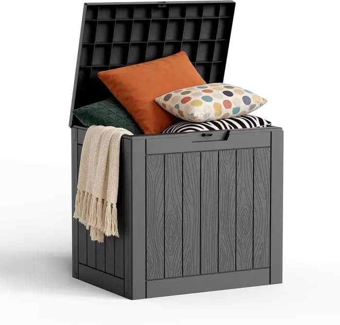 Boîte de rangement extérieure de 30 gallons