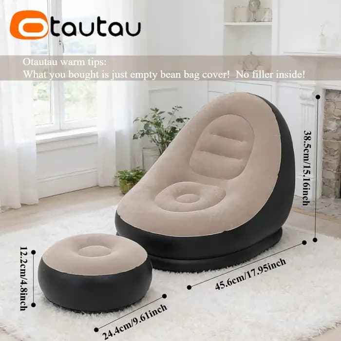OTAUTAU Chaise longue gonflable