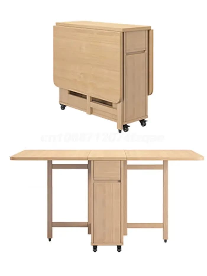 Table à Manger Pliable pour Petit Ménage