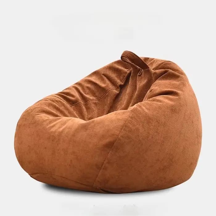 Salon décor pouf canapés