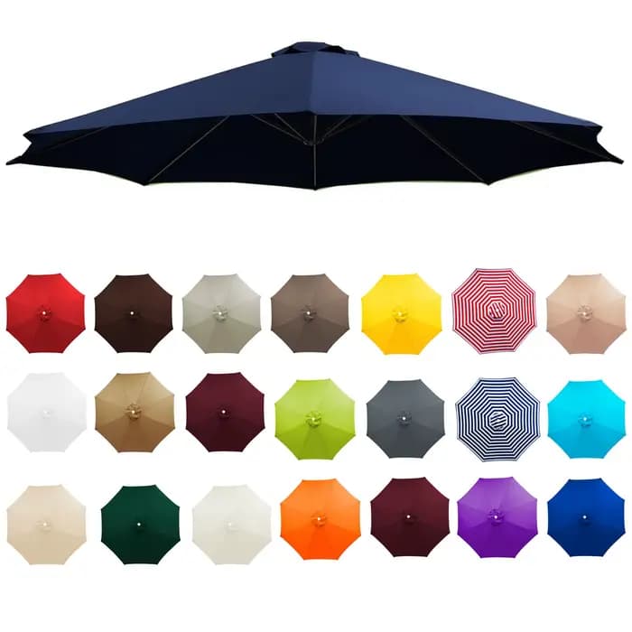 Protection Uv Parasol pare-soleil couverture de parapluie de jardin