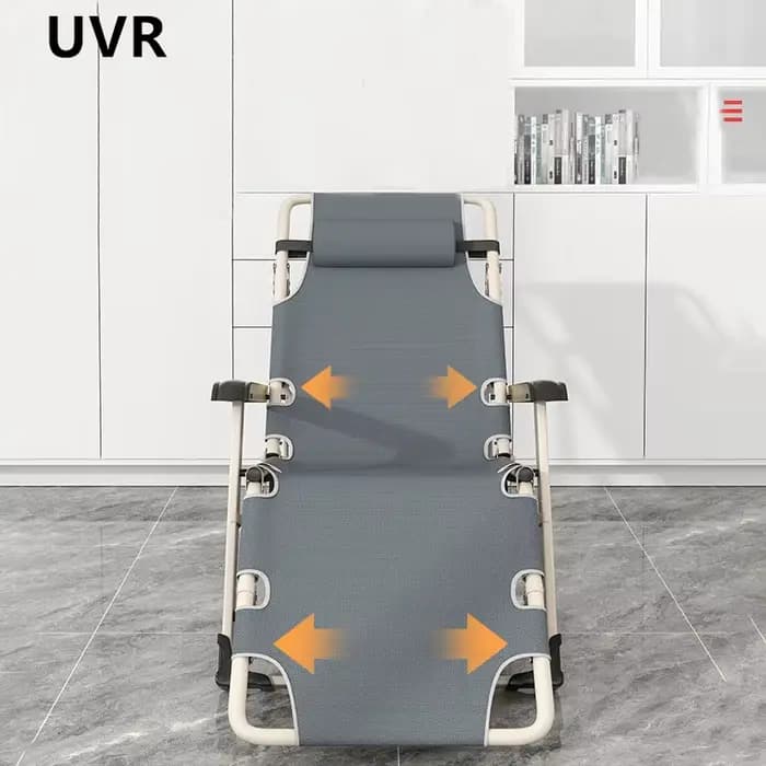 Chaise Inclinable Pliable avec Dossier Réglable
