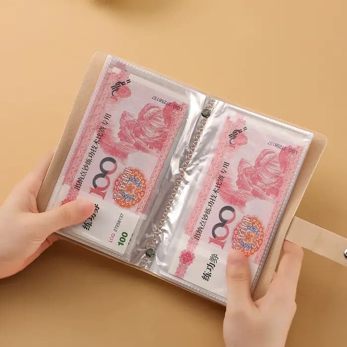 Nouveau livre d'économie d'animaux de bordure mignonne de dessin animé, livre de rangement mignon de grande valeur pour obtenir un livre d'économie d'argent en papier riche