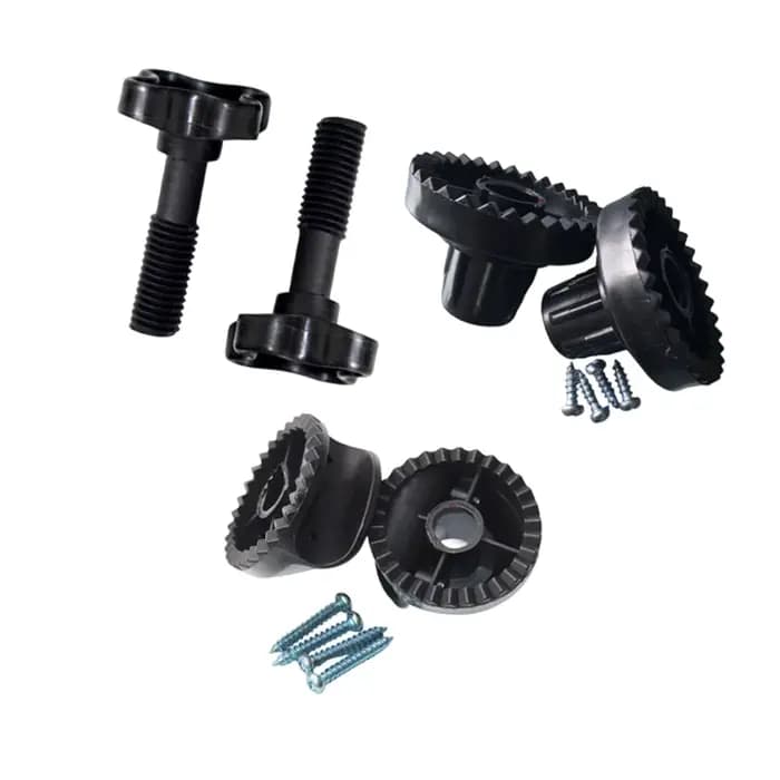 Kit d'accessoires pour cadre de balançoire de jardin – Fixations robustes et polyvalentes pour auvent