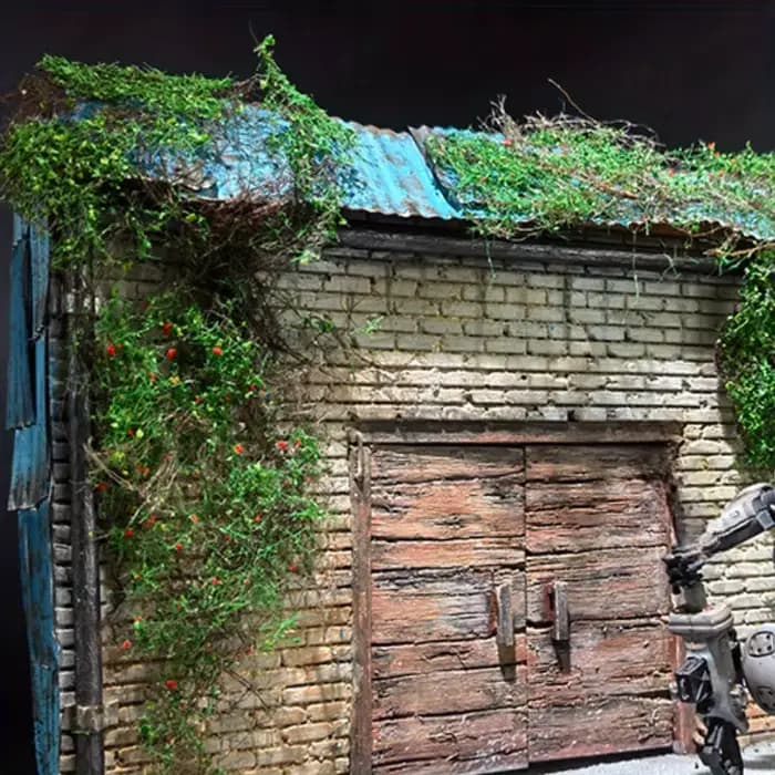 1 Pack de Vigne Artificielle, Vigne Miniature de Vegetation Statique pour Modèles Réduits de Chemins de Fer, Paysages Ferroviaires, Bases Miniatures et Dioramas