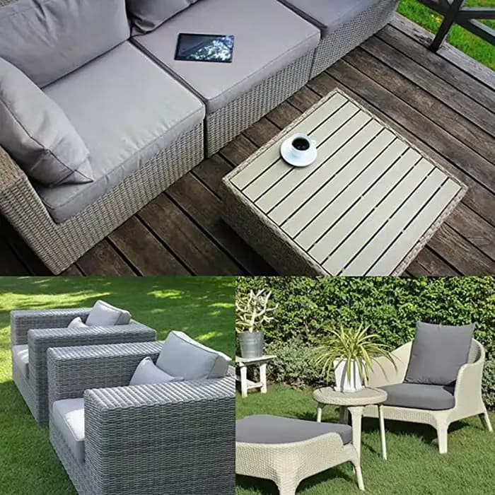 Housse de canapé imperméable pour coussin de jardin