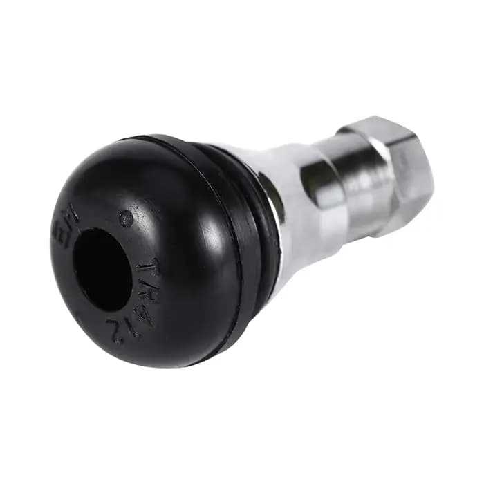 Vannes de roue sans chambre à air en laiton chromé, valves d'opathie AC, voitures et motos, TR412, 1PC
