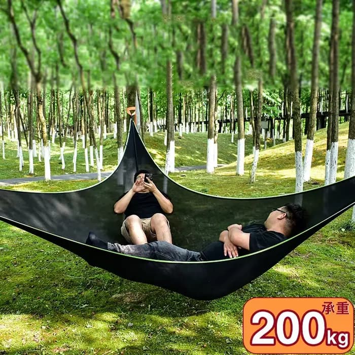 Hamac triangulaire de camping extérieur anti-retournement