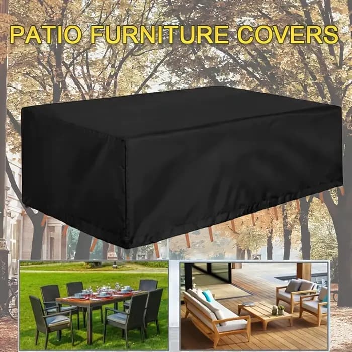 Véritable couverture extérieure pour meubles de jardin