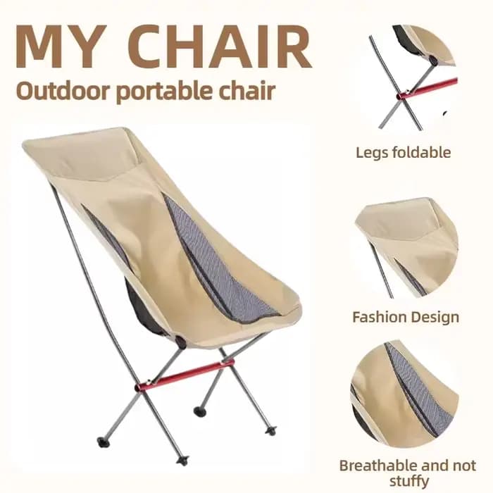 Widesea Camping pêche Chaise pliante touristique plage
