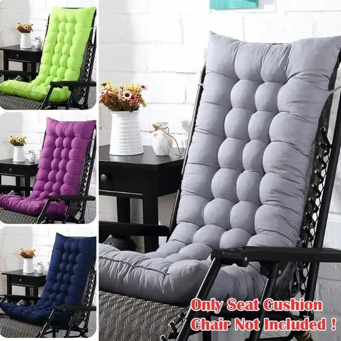 Chaise longue à bascule de jardin extérieur 110cm x 40cm