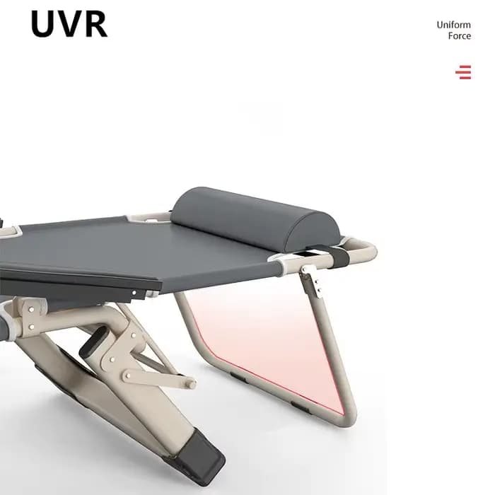 Chaise Inclinable Pliable avec Dossier Réglable