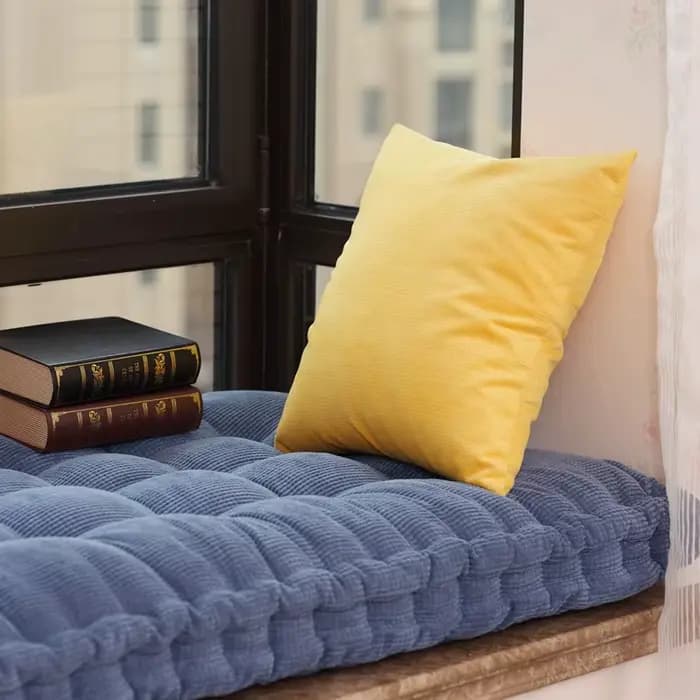 Coussin Long épais pour chaise de jardin