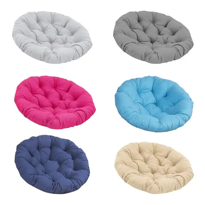 Coussin de siège rond rembourré de 50cm