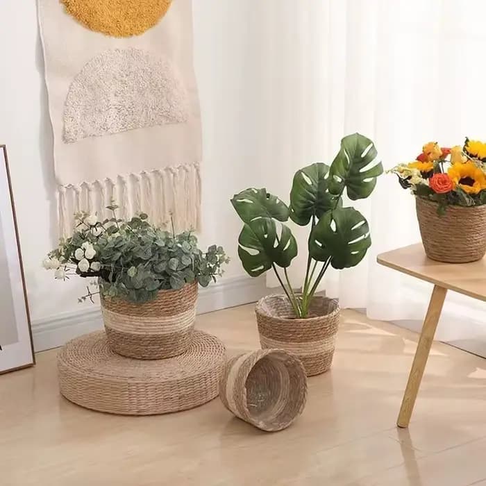 Pot de fleurs pour terrasse de jardin