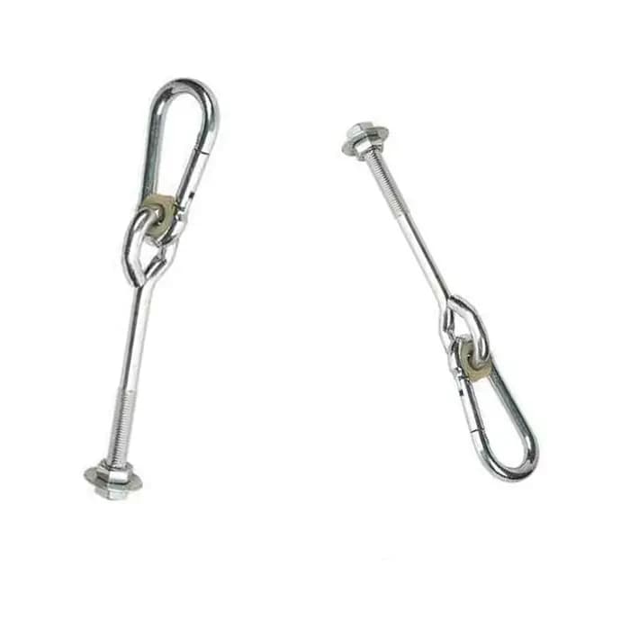 Hamac en acier inoxydable, 1 paire, chaise hamac, sac de sable, partenaires, kit de structure, balançoire de yoga aérienne, outils de quincaillerie