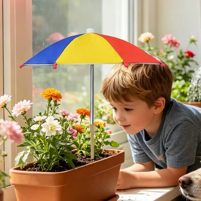 Parasol de jardin imperméable pour plantes
