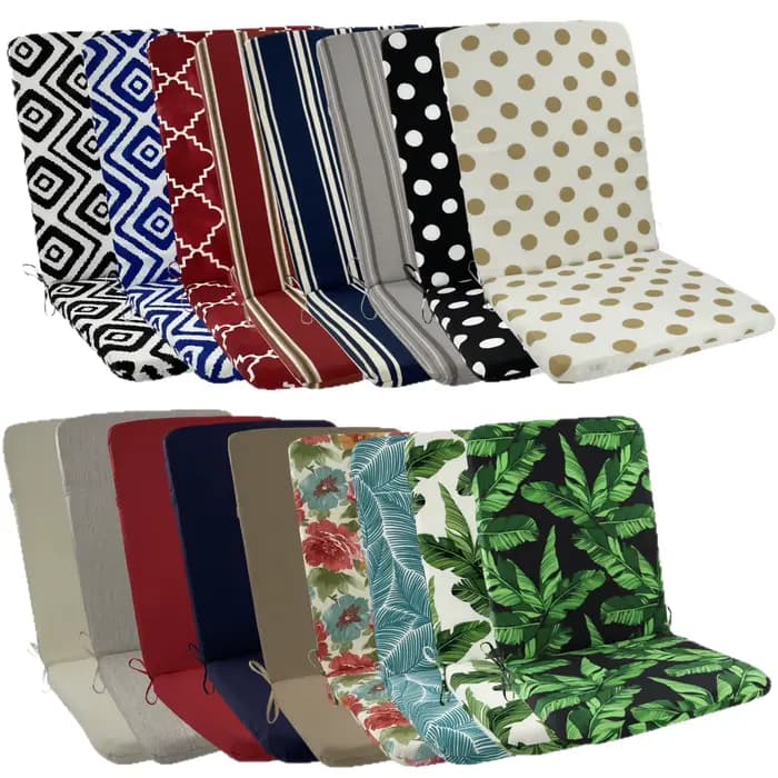 Coussins de siège d'extérieur pour chaises de jardin