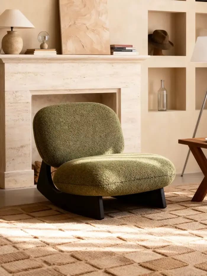 Fauteuil de salon nordique