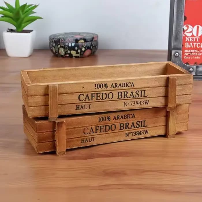Pot de plantes de jardin rétro