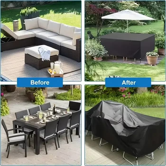 Housses imperméables pour meubles de jardin