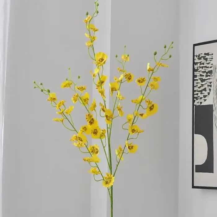 Orchidée phtalorchidée artificielle à 5 fourches Wenxin