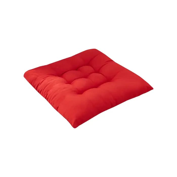 Coussin de siège souple pour chaise carrée