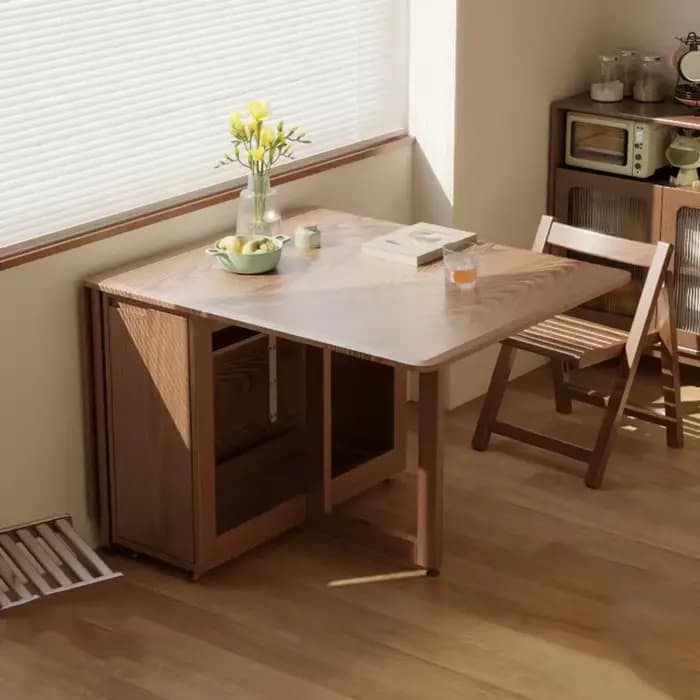 Ensemble de table à manger pliante minimaliste