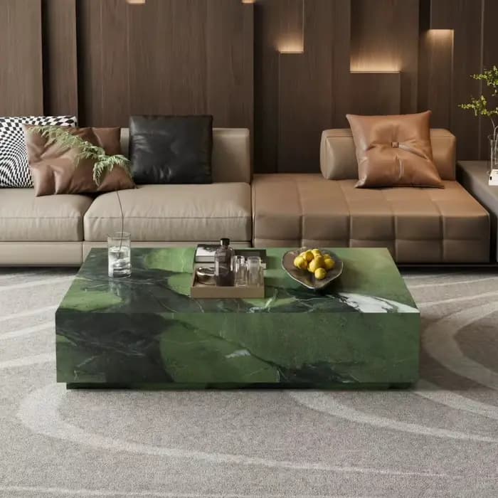 Table basse en marbre de luxe