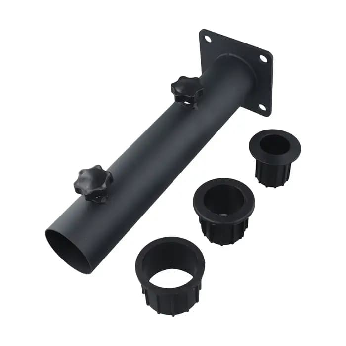 Pied de parasol d'extérieur avec manchons réducteurs pour anneau de 48-3832 mm