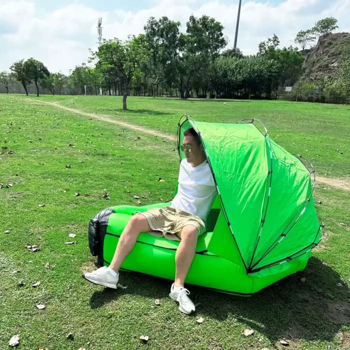 Canapé gonflable de Camping imperméable en plein air