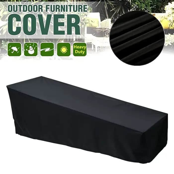 Juste de protection imperméable pour chaise longue de jardin
