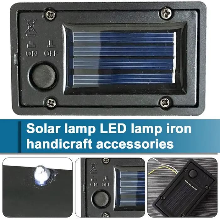 Lampe LED carrée pour jardin et pelouse
